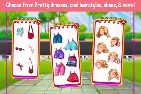 Скриншот из Princess BFF Bicycle Ride - DressUp Games!