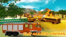 Game screenshot Subway Train Fire Rescue hack
