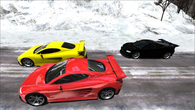 Sports Cars Racing Winter PRO screenshot-3