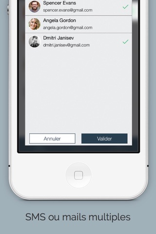 Dizzit : share customized address books, for family, colleagues, or teammates screenshot 4