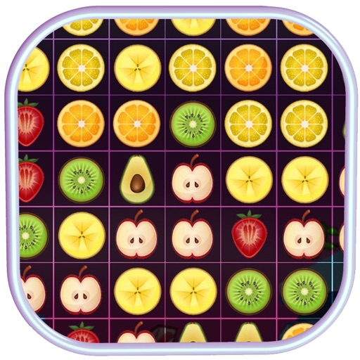 Fruit Match Additive Free Fun Game - Match 3 Puzzle iOS App