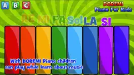 Game screenshot DoReMi Piano For Kids apk