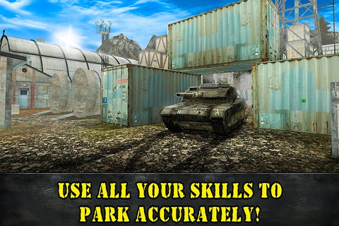Tank Parking & Driving Simulator screenshot 3