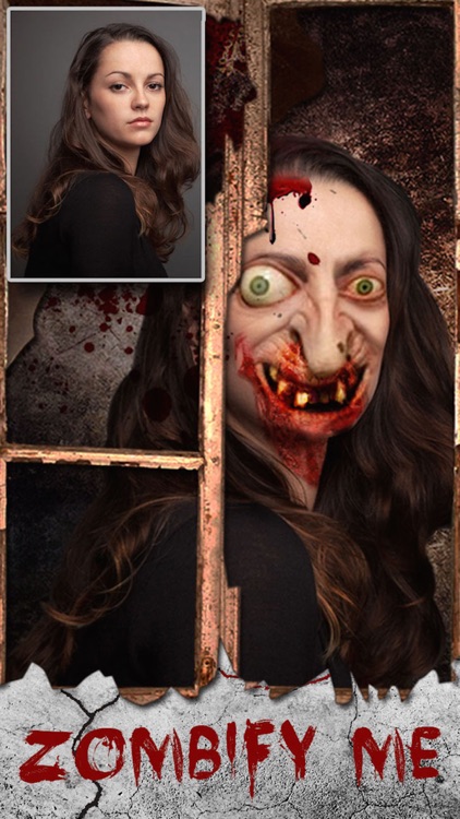 Zombified Yourself - Female,Male & kids Turn Face into Scary Zombie (Effects Editor)