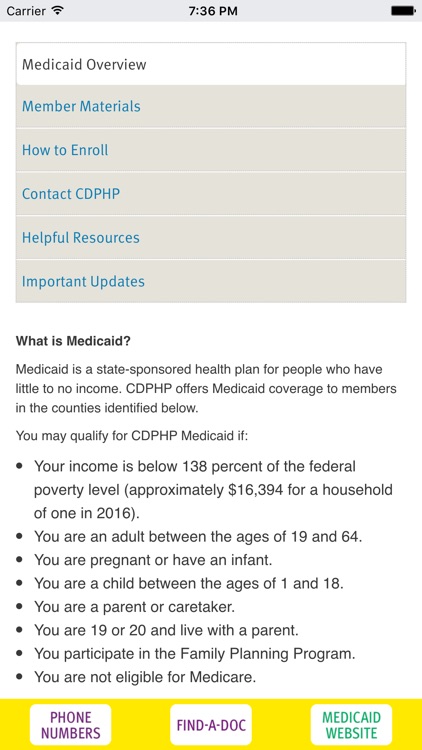 CDPHP Medicaid Connect screenshot-3