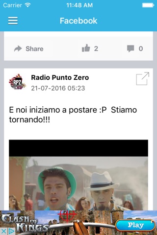 Radio Punto Zero RPZ screenshot 2
