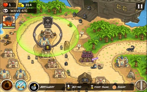 Kingdom Siege Frontiers Defence:Free fun action war defend rpg games screenshot 2