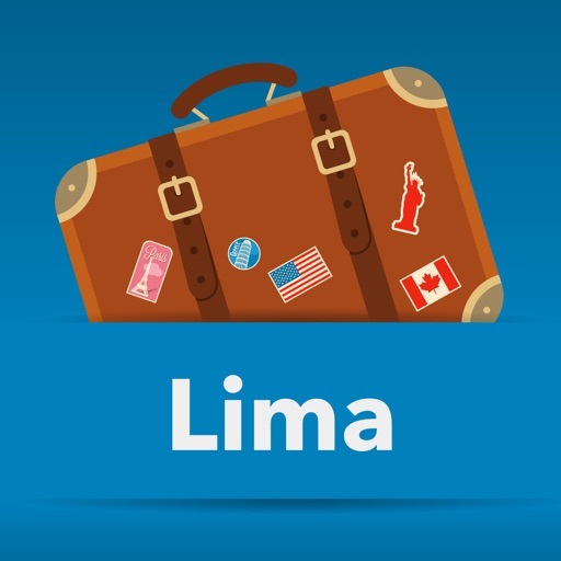 Lima offline map and free travel guide icon