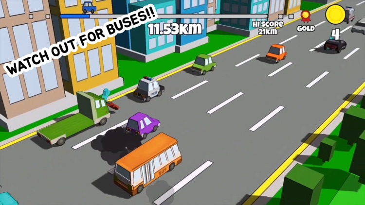 Crazy Road : Trouble Racer screenshot-3