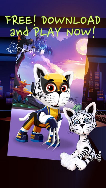 Super Hero Cat and Dog Guards Creator - Go Dress Up Superhero Pet Games for Free