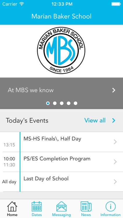 Marian Baker School.