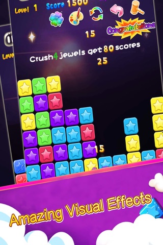 Clean up the stars-funny games for children screenshot 3