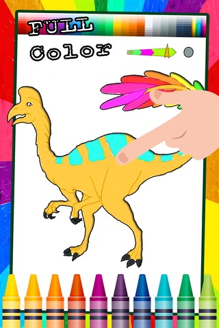 Dinosaur World Coloring Book for Kids screenshot 2