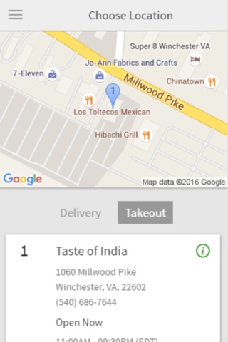 Taste of India Ordering screenshot 2