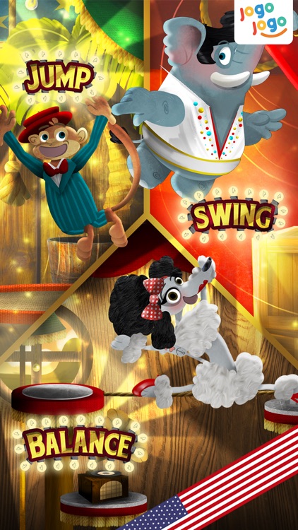 Jogo Circus Animals - Finishing your plate of food is fun! screenshot-0