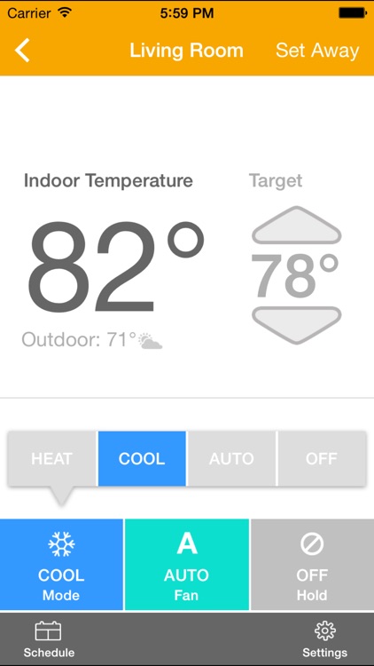 EnergyHub Thermostat