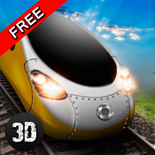 Euro Bullet Train Driving Simulator 3D iOS App