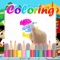 Coloring Book Game for Kids Ni Hao Kai Lan Edition
