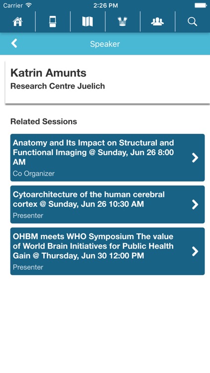 22nd Annual Meeting of the Organization of Human Brain Mapping screenshot-3
