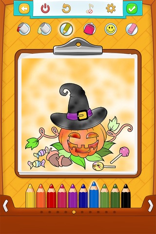 Halloween Coloring Sheets - náhled