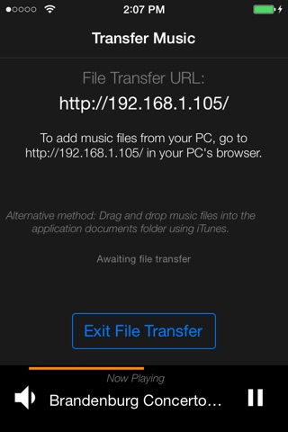 Overture Audio Player screenshot 3