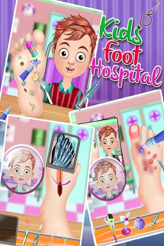Kids Foot Hospital : Surgery games for kids : Doctor Games screenshot 4