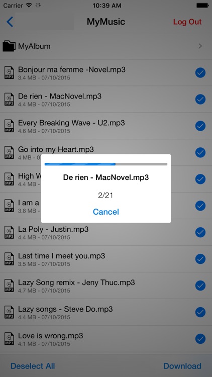 Music Player Pro - MP3 Manager for Dropbox