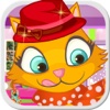 Sweet Cat- Animal，Education Simulation，Girls makeup free games