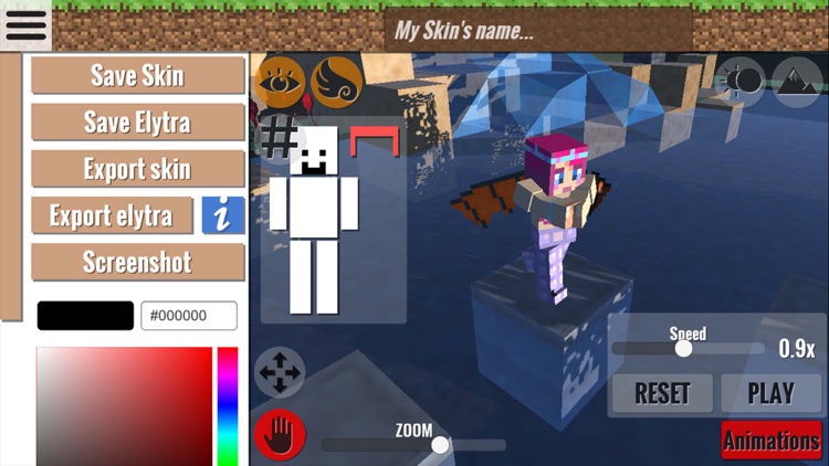 Skin and Elytra editor for MINECRAFT