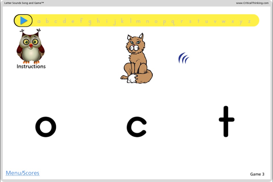 Letter Sounds Song and Game™ screenshot 4