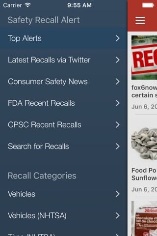 Recall Alert & Safety News Notification - náhled