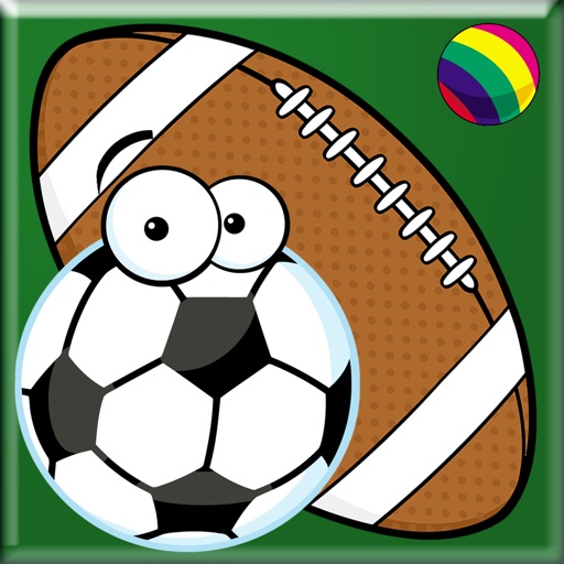 Sports Ball Line Match 5 In Squared Puzzle - The Classic Board Games iOS App