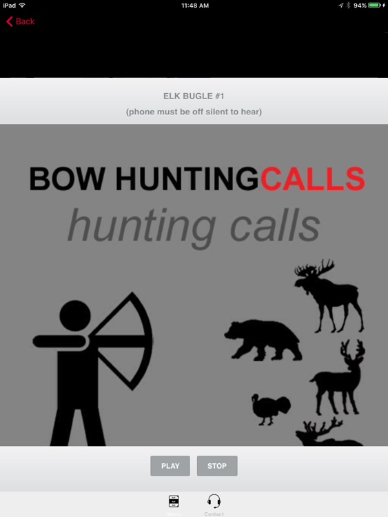 Bow Hunting Calls - Premium Hunting Calls For Archery Hunting Success -- BLUETOOTH COMPATIBLE screenshot-0