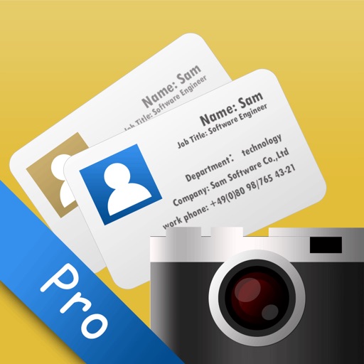 SamCard Pro-card reader&business card scanner&ocr