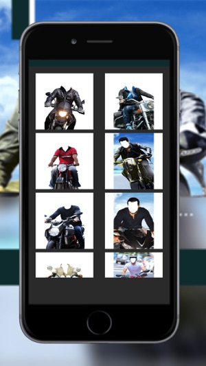 Men's Motorcycle Photo Suit - Awesome Uniform Camera Sticker(圖3)-速報App