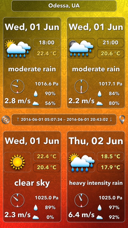 OWeather - weather forecast and weather maps