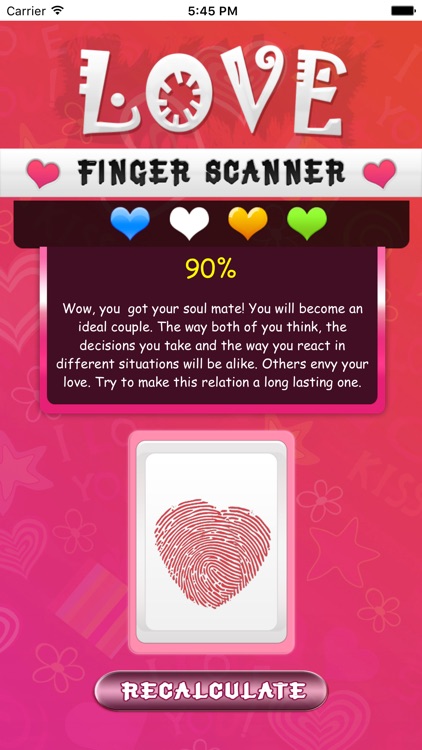 Love finger scanner prank screenshot-3