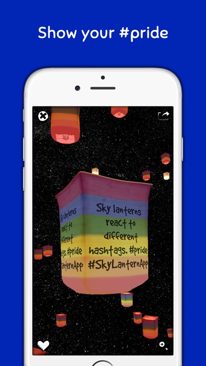 Sky Lantern - Explore Twitter in Augmented Reality 3D! screenshot-4