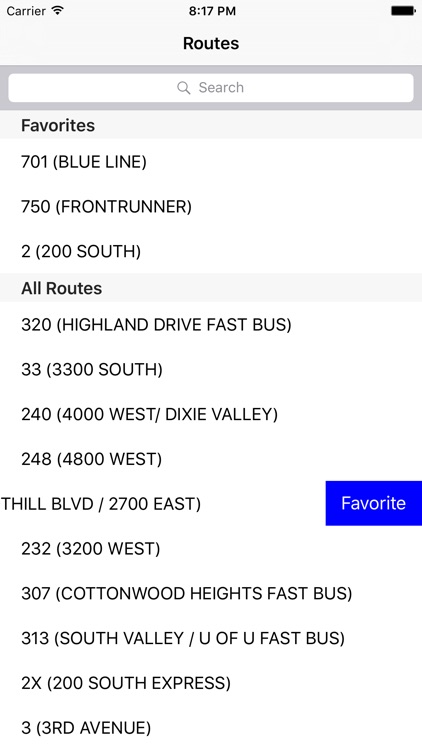 Utah Transit Tracker (Bus & Rail)