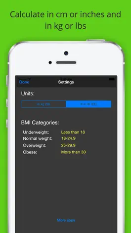 Game screenshot BMI Calculator - Calculate your Body Mass Index and Ideal Weight hack