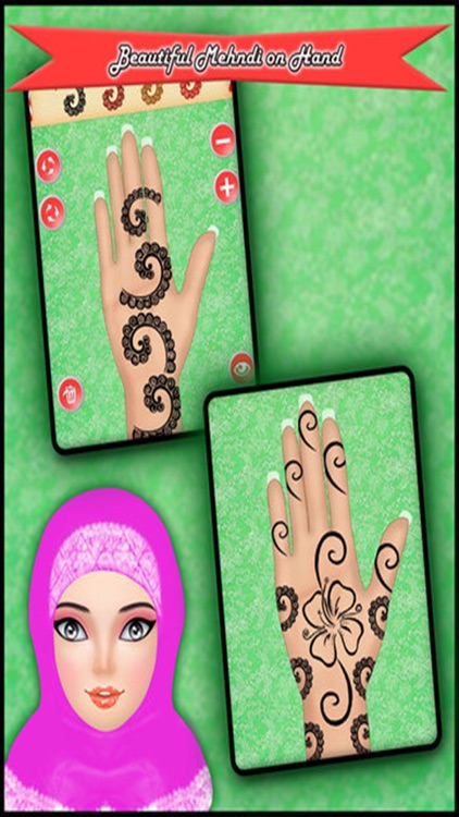 Hijab Hand Art - Life style Game screenshot-3