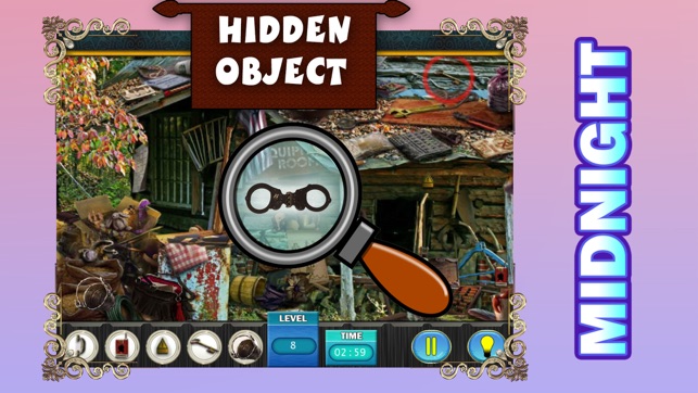 Mid night : Free Hidden object games Fun(圖4)-速報App