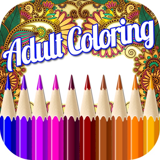Adult Coloring Book For Mandala and Floral Patterns Bringing Relax Curative Mind and Calmness
