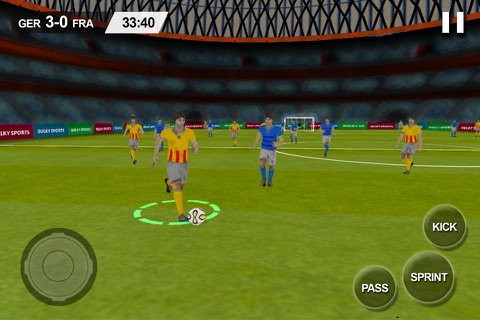 Real Soccer Game -  Play dream soccer league, win cup and become lords of soccer by BULKY SPORTS screenshot 3