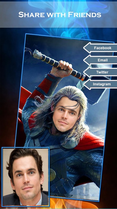スーパーヒーローの顔チェンジャー2 - スーパーヒーローSuiteとのフェイススワップアプリ&面白い写真編集のスクリーンショット5 スーパーヒーローの顔チェンジャー2 - スーパーヒーローSuiteとのフェイススワップアプリ&面白い写真編集のスクリーンショット5