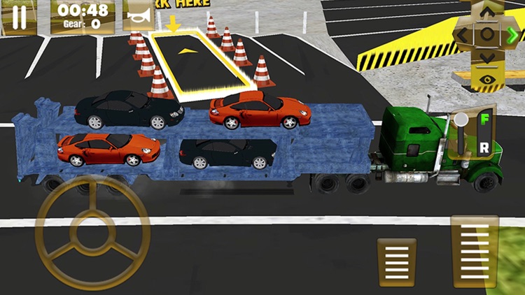 Euro Truck Real Cargo Parking screenshot-4