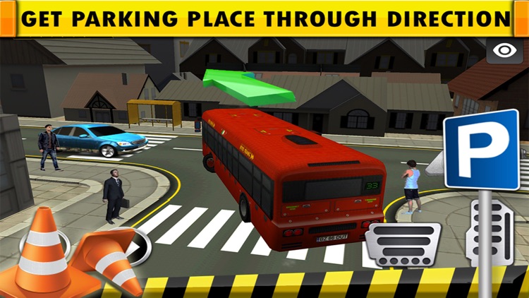 Bus Driving Simulator 3D - Pick Up & Drop Service Bus Parking Game