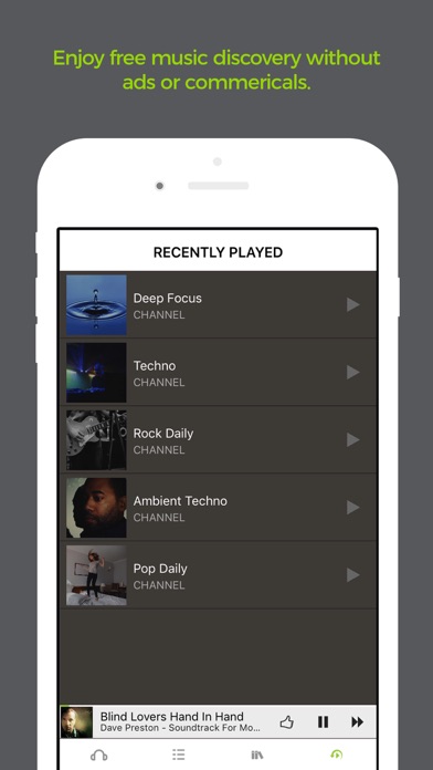 How to cancel & delete Earbits Music Discovery Radio from iphone & ipad 4