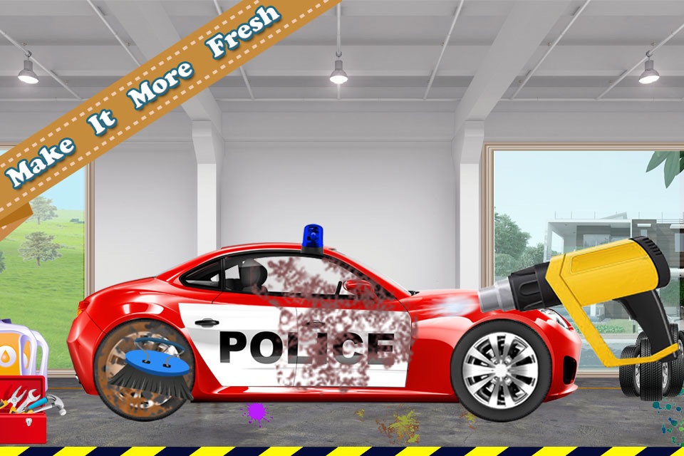 Police Car Wash & Design screenshot 4
