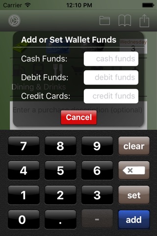 gWallet - Personal Virtual Wallet screenshot 2
